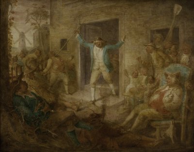 Editto di William il Testardo contro il tabacco, 1865 da John Quidor